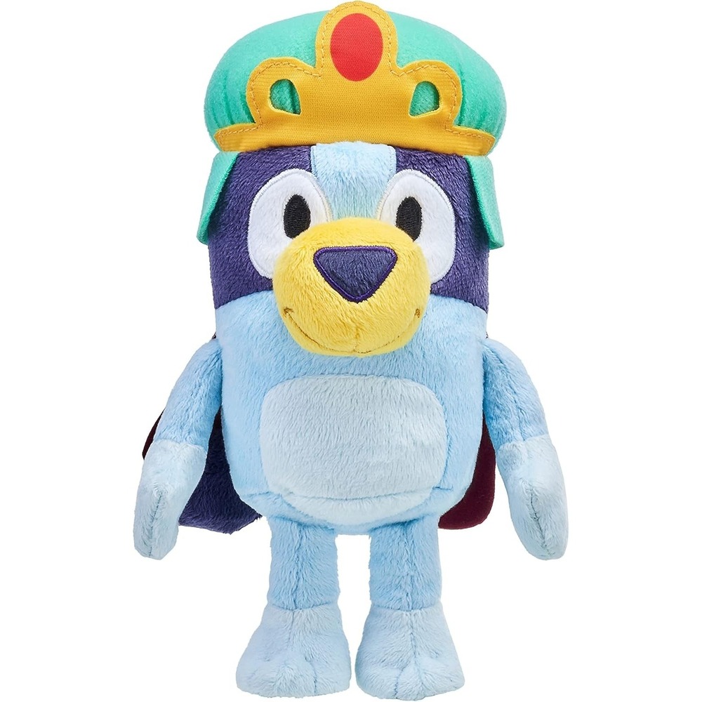 Disney King Bluey Plush from Bluey Friends 8" Stuffed Toy Moose Toys